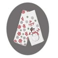 thumbnail image 6 of Christmas Kitchen Towels, 2-Piece Set White Cardinal Snowflake Dual-Sided Print Winter Wonder, 6 of 6