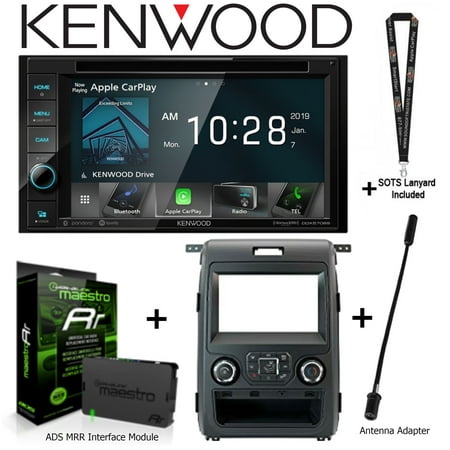Kenwood DDX5706s + Dash kit for Ford F150 + ADS-MRR + Antenna Adapter