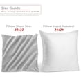 thumbnail image 3 of Nestl Velvet Throw Pillow Covers Solid Square Soft Decorative Pillow Cover for Sofa, 20" x 20", Silver, Pack of 2, 3 of 8