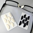 thumbnail image 3 of 4 Pairs Nose Sponge Soft Cushion Glasses Stick-on Nose U7Z2 Pads H0D0 C6D2, 3 of 9