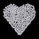 thumbnail image 2 of 200 Pieces White Round Numbers Spacers Beads 7 Mm, 2 of 4