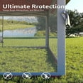 thumbnail image 5 of 13' x 13' Pop up Canopy Tent with Netting Sidewalls, Outdoor Gazebo Tent Gazebo Shade Shelter for Backyard, Garden, Deck, Lawn, 5 of 8