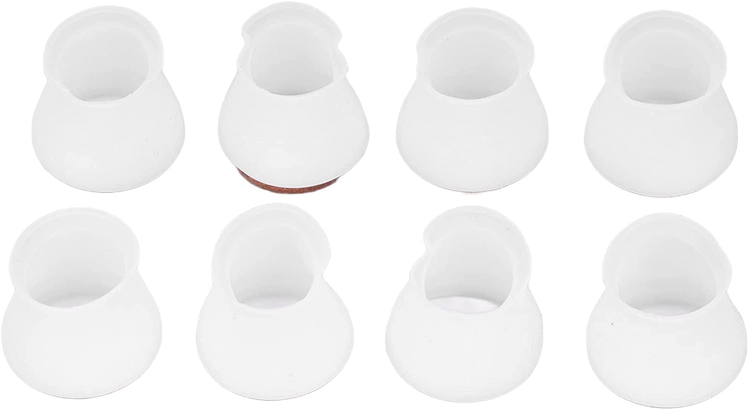 Silicone Chair Leg Covers, Chair Leg Floor Protectors Soft Reduce Noise