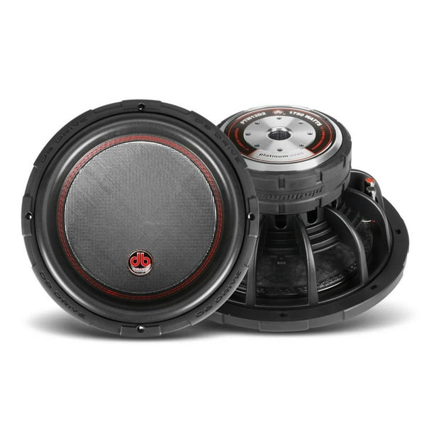 Subwoofer de Competencias DB Drive PTW12D4 1750 Watts 12 Pulgadas