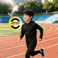 thumbnail image 4 of Fancifize Boys UPF 50+ Rash Guard Hoodies Kids UV Sun Protection Long Sleeve Tshirts Outdoor Fishing Camping Shirts 5-15 Years, 4 of 8
