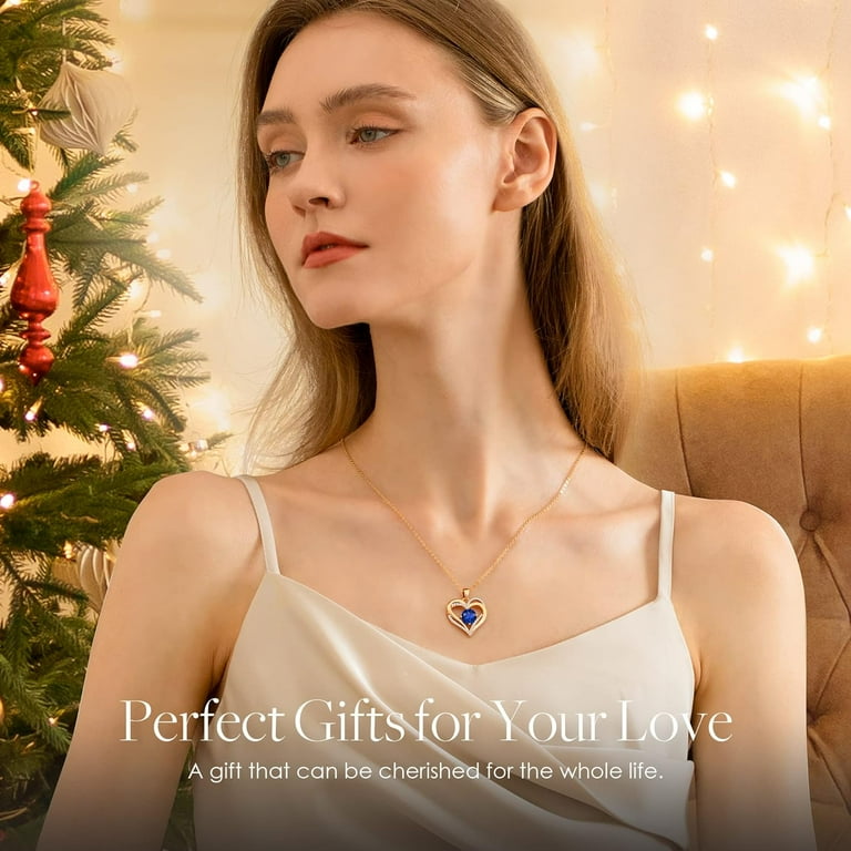 Birthstone necklace for girlfriend outlet