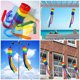 thumbnail image 4 of Greenadscape 2Ud Windsock De Para Exterior Con Arcoíris Y Material Resistente, 4 of 8