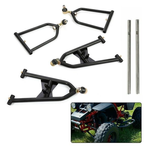 Front Upper and Lower A-Arms FOR 87-06 Yamaha Banshee 350 YFZ350 2 1 Stainles