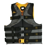 Stearns Infinity Series Women's Antimicrobial Life Jacket, 2XL/3XL, Gray & Yellow