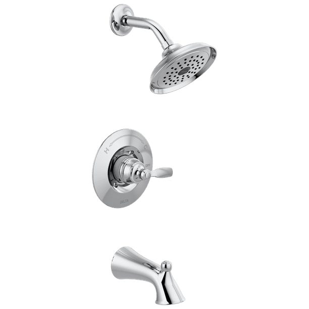 Delta Woodhurst Tub/Shower Trim in Chrome