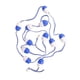 thumbnail image 4 of Cuerda de piscina segura con flotadores, boyas flotantes, boya de separación de 5 m de largo para de piscina con gancho, línea de carril de, 4 of 9
