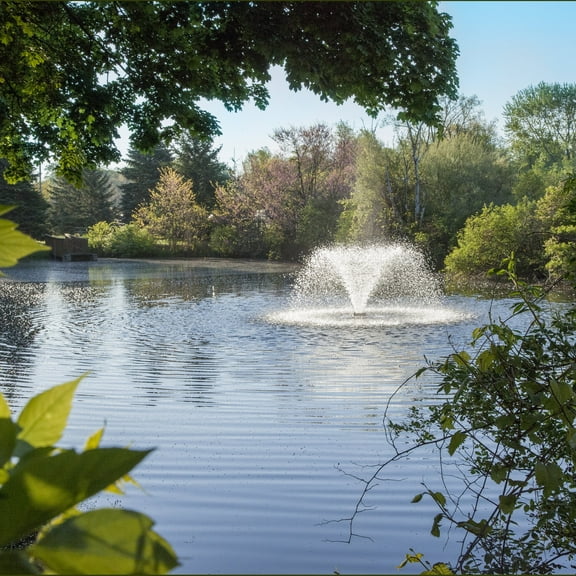 Scott Aerator DA-20 Pond Aerator Fountain for Small Ponds | 1/2 HP, 230V, 70ft Cord | Aerating Pond Fountain