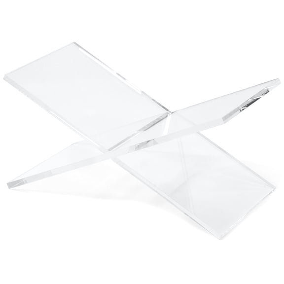 Red Co. Transparent Clear Acrylic Book Holder 2 Piece Reading Stand