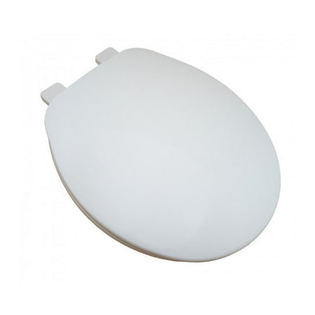 UPC 817103000314 product image for Jones Stephens C101000 White Round Plastic Toilet Seat | upcitemdb.com