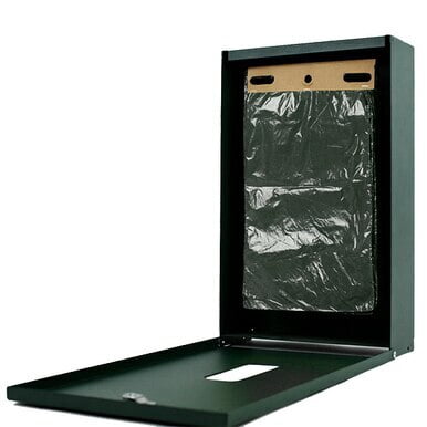 Standard Mini Dog Waste Station / MittN Bag™ System (Matte Green)
