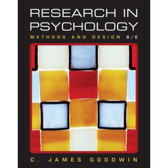 Pre-Owned Research In Psychology: Methods and Design (Hardcover) 047052278X 9780470522783