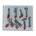 thumbnail image 1 of Lipstore 8 Pieces 1/64 Car Garage Tools Scene Model Decoration Mini Auto Repair Tools Red, 1 of 8