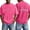 Hot Pink, variant on Mens Christian Graphic Shirts - 'So Will I' Faith Cross Vintage Washed Oversized Tshirts Religious Back Print Tops Casual Streetwear Summer Clothes