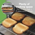 thumbnail image 4 of Hamilton Beach 4-in-1 Air Fryer Toaster Oven, 4-Slice Countertop Oven, Stainless Steel, 4 of 8
