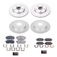 thumbnail image 2 of PowerStop Front and Rear Geomet Coated Brake Rotor and Pad Kit Fits: NISSAN Select Models CRK8359, 2 of 5