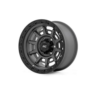 Rough Country 85 Series One-Piece 17x9 5x5 Gunmetal/Black Wheel - 85170918A