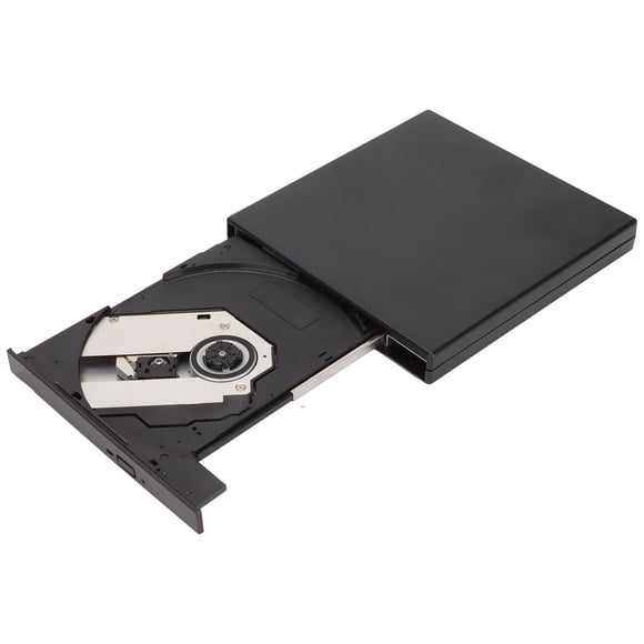 Reproductor de DVD externo reproductor de CD Plug And Play de aleación de aluminio Fuente de alimentación de bus USB a prueba de golpes para computadora portátil para PC móvil