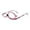 Purple, variant on Makeup Reading Glasses for Women Round One Eye Rotating Magnifying Cosmetic Readers Make Up Eyeglasses 1.5, Red