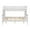 White, variant on DreamBuck Bunk Bed Twin XL over Queen, Wooden Heavy Duty Bunk Beds for with Safety Guard Rails, Build-in Ladder, 2 Bunk Beds Can Convertible into 2 Separate Beds, Noiseless, White