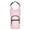 Pink-White Stripes, variant on Iauyy Adjustable Strap Water Bottle Carrier Holder Pouch Bag for Outdoor Hiking Sports, Pink-strawberry Drink, 20-40oz