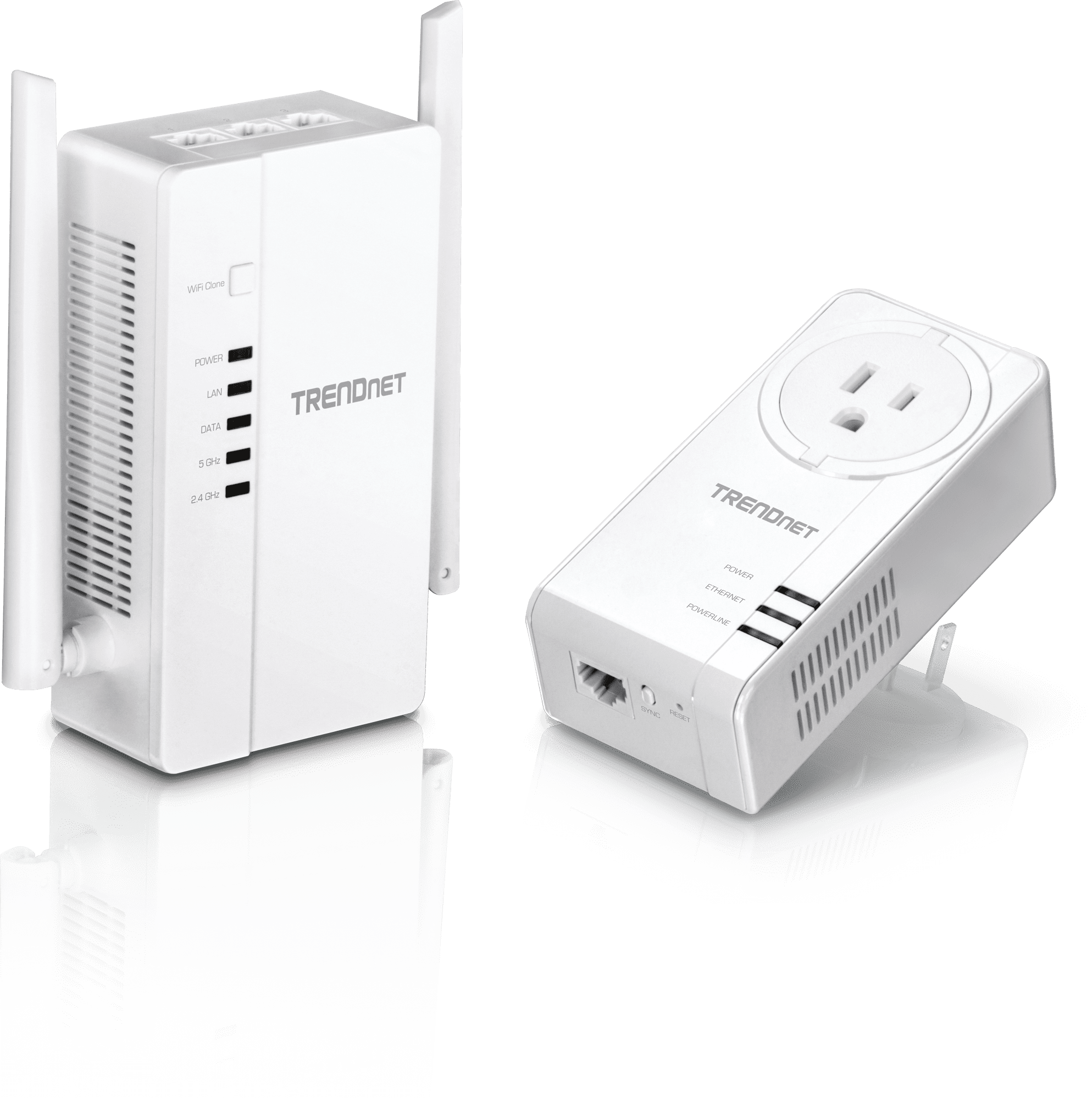 Trendnet Tpl 430apk Ac1200 Wifi Everywhere Powerline Ap Powerline 1200 Kit Walmart Com Walmart Com