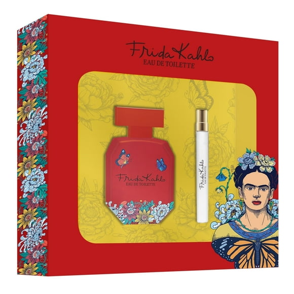 Frida Kahlo Conjunto de 2 Pzas para Mujer, 3.4 Edp + Bolígrafo con Vaporizador de 0.33 Oz