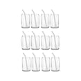 thumbnail image 1 of 12 Vasos Estilo Lata De Vidrio Con Popote De Vidrio, 1 of 3