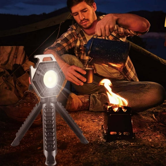 ICQOVD Mini LED Keychain Flashlight Portable Rechargeable Pocket Torch for Everyday Carry and Outdoor Use