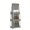 Grey-2PCS, variant on Senya Hanging Closet Organizer, 2 Pcs 6 Pockets Hanging Handbag Purse Organizer for Family Closet Bedroom, Foldable and Universal (Black&Grey)
