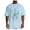 Blue, variant on Rggeeun Men'S T-Shirt Classic Watercolor Guitar Graffiti Cotton Blend Knit Short Sleeve Crew Neck Relaxed Fit For Club Party Vintage Tee,Army Green,L