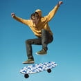 thumbnail image 6 of 33"x9" Skateboard Grip Tape Protector Sheets Nonslip Protection Griptape Sheet for Outdoor Sports Blue Butterfly Pattern, 6 of 7