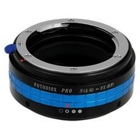 UPC: 0847372022748 | Fotodiox NikG-FXRF-P Pro Lens Mount Adapter – Nikon Nikkor F Mount G-Type D-SLR Lens To Fujifilm X-Series Mirrorless Camera Body with Built in Aperture Control Dial