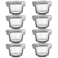 thumbnail image 1 of Recipientes de vidrio para almacenamiento de alimentos H.JSS WDJS, paquete de 8 unidades, 500 ml, 1 of 9