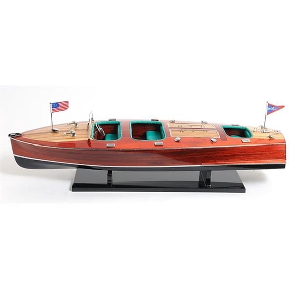 C1928 Chris Craft Triple Cockpit Large Painted Model