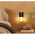 thumbnail image 4 of Calentador De Velas, Lámpara De Fusión De Cera, Decoración De SPA, Dormitorio, Sala De Estar, Botón De Inicio, Negro Sunnimix Lámpara calentadora de velas, 4 of 8