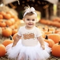 thumbnail image 3 of Spooky Season Groovy Ghosts T-Shirt for Baby and Toddler Youth Girls Halloween Outfit Natural Shirt Youth Medium, 3 of 4