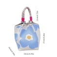 thumbnail image 3 of Knitted Handbag Tote Bag Commuters Convenient Handbag Key Pouch Phone Bag Versatile Womens Bag, 3 of 5