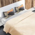 thumbnail image 5 of Yayeee Pillowcase Standard Size Set of 2 Satin Wrinkle Resistant Pillow Case, Black Skeleton, 5 of 7