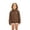 Coffee #027, variant on Girls Crewneck Sweatshirt Kids Long Sleeve Small Embroidered Detail Relaxed Fit Fall School Pullover Top