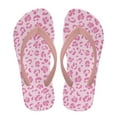 thumbnail image 2 of POLERO Boys' Beach Sandal Pink Leopard Print Trendy Slip-on Flip-Flop Sandals for Swim Pool Size 12, 2 of 7
