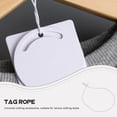 thumbnail image 4 of Luxshiny 1000Pcs White Jute Rope Tag Strings with Quick Fasteners for Hanging Clothes Tags, 4 of 7