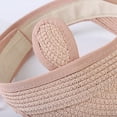 thumbnail image 6 of AJGRHE Children Open Top Sun Visor Hat Cute Cartoon Korean Style Baby Summer Cap Breathable Lightweight Outdoor Beach Bucket Headwear for Toddler Boys Girls Pink 2-6, 6 of 6