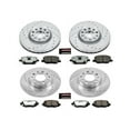 thumbnail image 3 of PowerStop Front and Rear Z36 Truck & Tow Carbon-Fiber Ceramic Brake Pad and Drilled and Slotted Rotor Kit Fits: FIAT JEEP Select Models K7300-36, 3 of 9