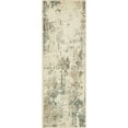 thumbnail image 1 of Unique Loom Tuareg Vintage Distressed Rug 2' x 6' Runner Beige/Green, 1 of 1