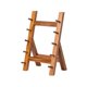 thumbnail image 1 of Estante de madera para guardar cuchillos, expositor de cuchillos para armarios, tienda de cocina Marrón de 5 capas, 1 of 9